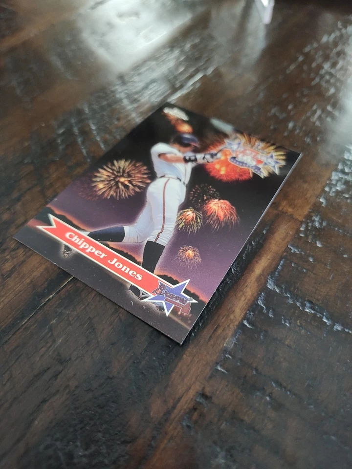 1997 Topps Chrome #AS8 Chipper Jones All-Stars Refractor - Image 4 of 4