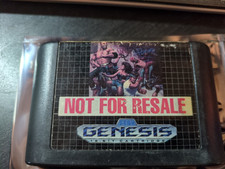 Streets of Rage 2, Genesis, Cartridge Only, "Not for Resale", Tested