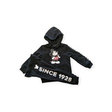 Boys Disney Mickey Mouse 2pc Hoodie Jogger Set Since 1928 Black Small