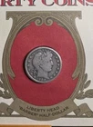 Historic Liberty Coins Stamp And 1908-D Barber Half Set