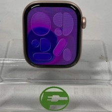 Unlocked Apple Watch Series 11 42MM Rose Gold Aluminum White Solo Loop MF8E4LW/A