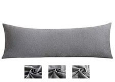 Body Pillow Cover with Zipper Premium 100 Cotton Pillow Case Soft Removable 21