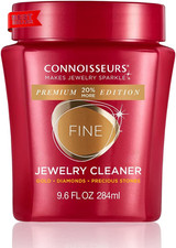 Premium Edition Jewelry Cleaner, 9.6Oz - For Fine, Silver or Delicate Jewelry