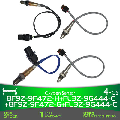 8F9Z-9F472-H+8F9Z-9F472-G+FL3Z-9G444-C Up & Down Oxygen O2 Sensor For Ford F-150