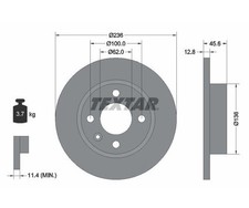 Disque de frein Skoda FELICIA