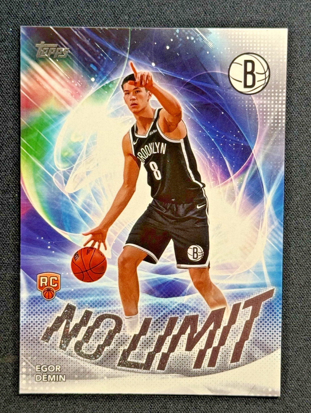 2025-26 Topps Basketball #NL-8 EGOR DEMIN RC No Limit BUY ANY 2 GET 1 FREE