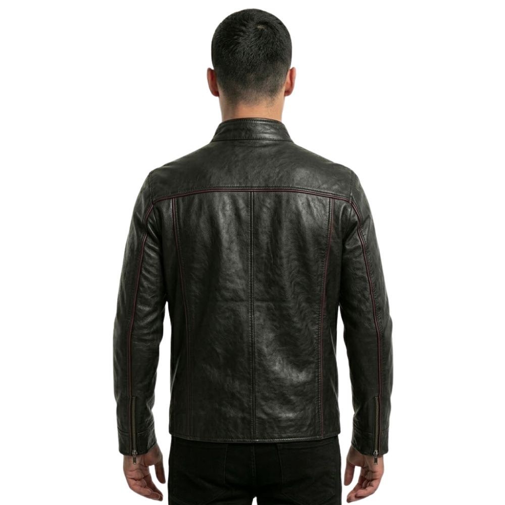 MASS EFFECT 3 - N7 COMMANDER SHEPARD STYLISH 100percent Real LEATHER JACKET image 8