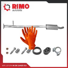 für Nissan Qashqai 2.0 4x2 + 4x4 (ab 2006) Mittelschalldämpfer Auspuff