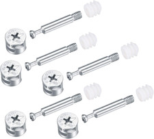 20PCS 3-in-1 Furniture Connection Kit with Cam Locks and Dowel Screws