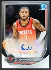 2025-26 Bowman Cam Whitmore Chrome Auto #BCA-CW Houston Rockets MS2