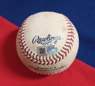 SHIN SOO CHOO (Walk BB) KENTA MAEDA 6/13/2018 MLB Game Used RANGERS Dodgers RARE