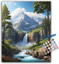 Paint by Numbers Kit DIY Canvas Painting Set for Adults Kids Home Decor Gift DIY