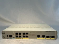 Cisco Catalyst WS-2960CX-8PC-L 8 Port PoE GbE Switch For Parts Does Not Power On
