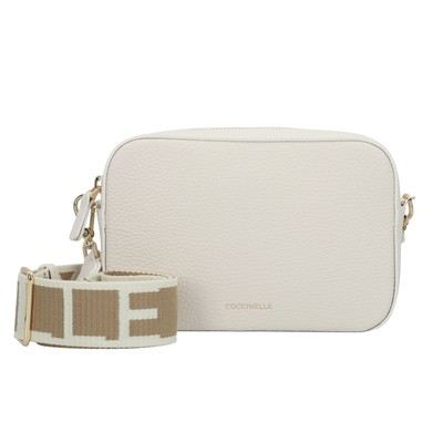 Coccinelle Tebe Umhängetasche Leder 18cm #COC-E5MN555I101 (blanco)