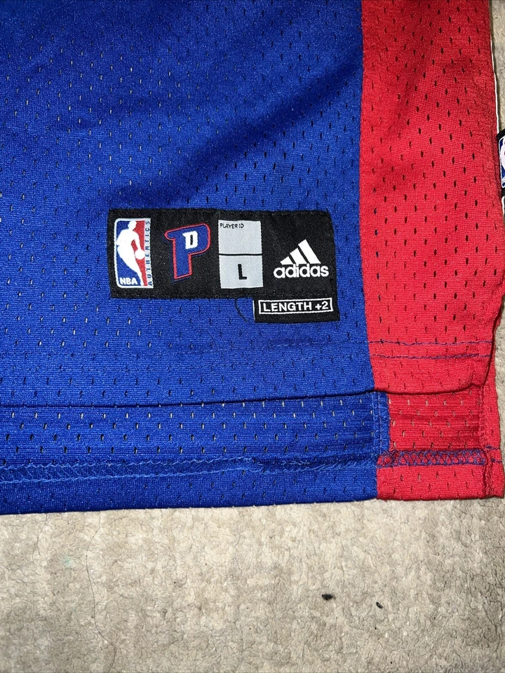 HAMILTON Detroit PISTONS Swingman ADIDAS Youth LARGE 14-16  Jersey NBA - Image 4 of 4