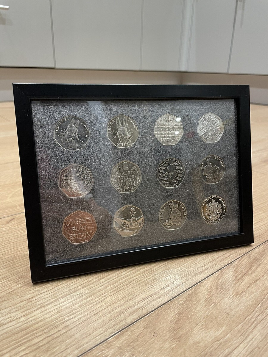 Coin Frame Coin Display Frame Etsy UK
