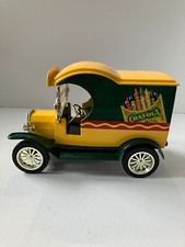 GearBox 1912 Ford Delivery Truck Crayola Coin Bank 1:24 With Box Limited Edition