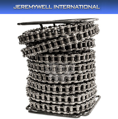 #80H Heavy Duty Roller Chain 50 Feet with 5 Connecting Links