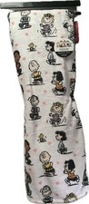 White All the Peanuts Gang with heart print Plush XL Throw Blanket 60x70 inch