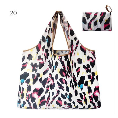 Grande Borsa Riutilizzabile Impermeabile Shopping Spalla Pieghevole per Vita Eco - Imagen 24 de 34