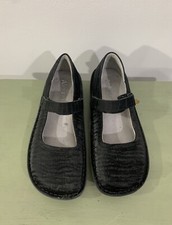 Alegria Black Mary Jane Shoes 38 8