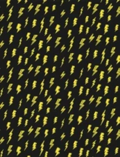 Dear Stella STELLA 1711 Sabbath Rock N Roll  Cotton Fabric  BTY