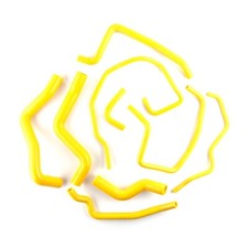 Silicone Radiator Coolant Heater Hose Kit For Mazda Rx8 Rx-8 Se3p 13b-msp Yellow