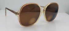Vintage Dakis Optical 710 Brown Round Sunglasses FRAMES ONLY Hong Kong