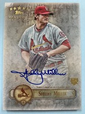 2013 Topps Five Star Shelby Miller #FSBA-SM On Card Rookie Auto /386 Cardinals