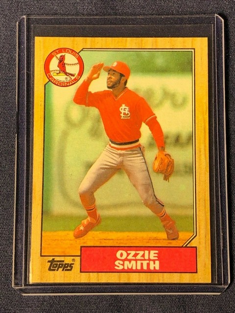 1987 topps ozzie smith all star