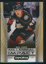 2019-20 Upper Deck Synergy Millennial Impact MI-10 Max Jones