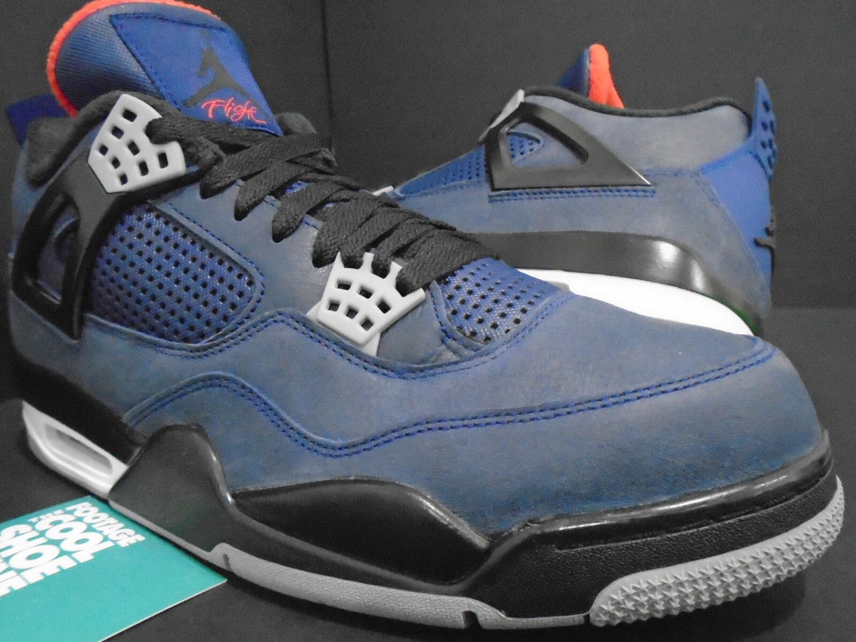 NIKE AIR JORDAN IV 4 RETRO WNTR WINTER OG LOYAL BLUE BLACK CEMENT