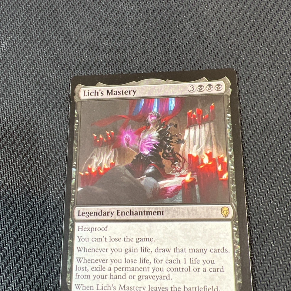 Lich's Mastery Magic The Gathering Mtg Fate Dominaria Card - Image 2 of 4