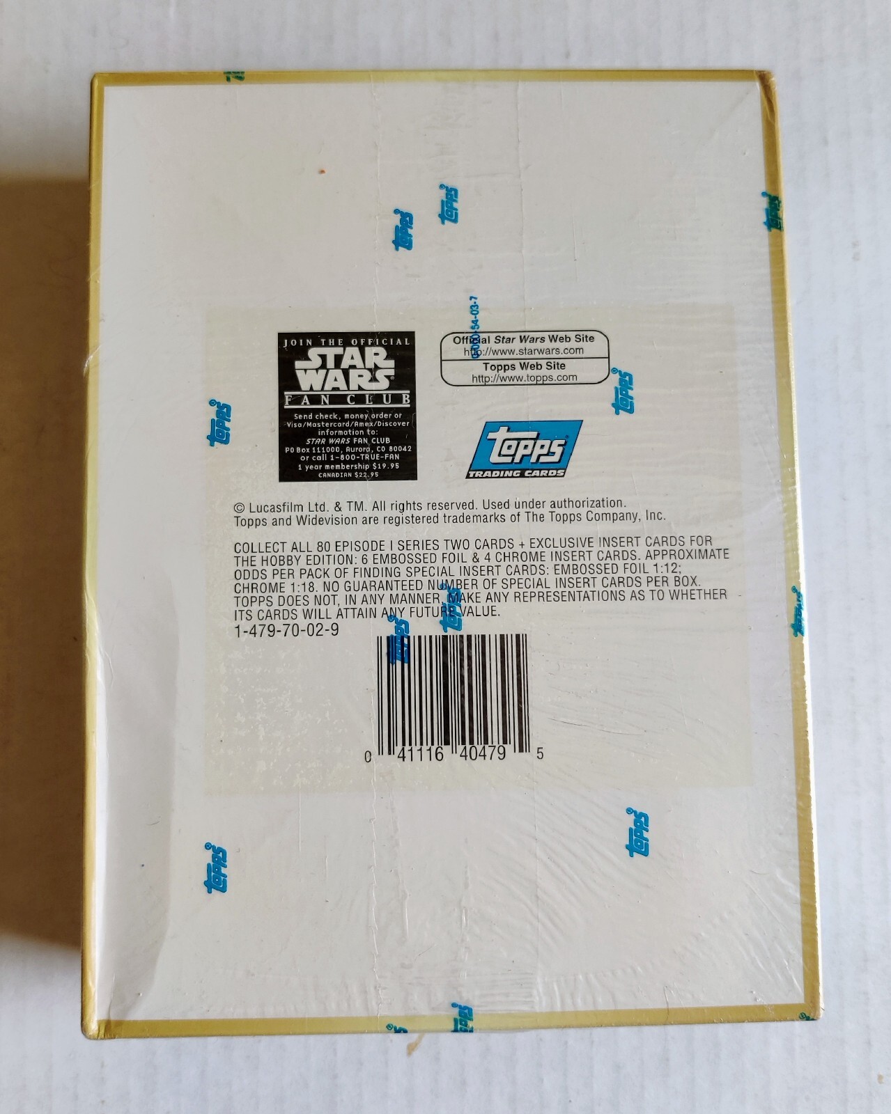 1999 Topps Star Wars: Episode I - Series 2 Widevision ***SEALED HOBBY BOX*** - Picture 2 of 7