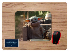 BABY YODA 5 DESK MAT MOUSE PAD HOME OFFICE GIFT STAR WARS MANDALORIAN GROGU