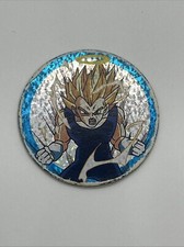 Vegeta K-39 Dragon Ball Z Mini Menko Prism Holo Vintage Japan