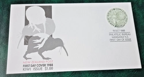 New Zealand 1988 Kiwi Issue on First Day Cover