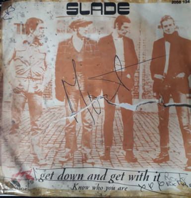 Slade - Get Down And Get With It - 7'' 45 Vinyl Single Frankreich