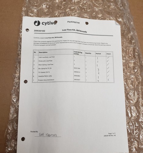Cytiva 28930182 ÄKTA Ready System Flow Kit - Picture 11 of 12