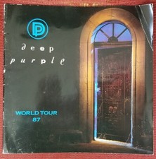 DEEP PURPLE - VINTAGE 1987 HOUSE OF BLUE LIGHT TOUR CONCERT PROGRAM BOOK - FAIR