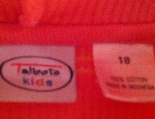 Talbot Niños Niña 18 Rosa Térmico Foto 2 de 4