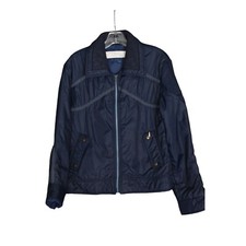 Women's Vintage 70's/80's Continental Gold Line By Goldwin Blue Winter Jacket L