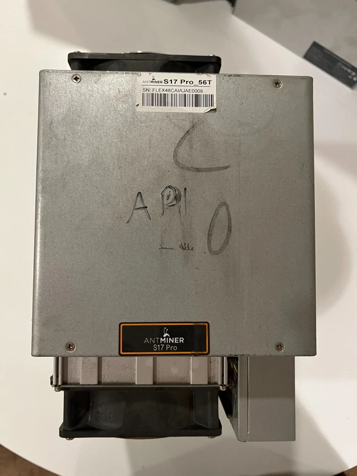 Bitmain S17 Pro (56TH) – ASIC Miner – Used/As is- PLEASE READ DESCRIPTION - Image 2 of 4
