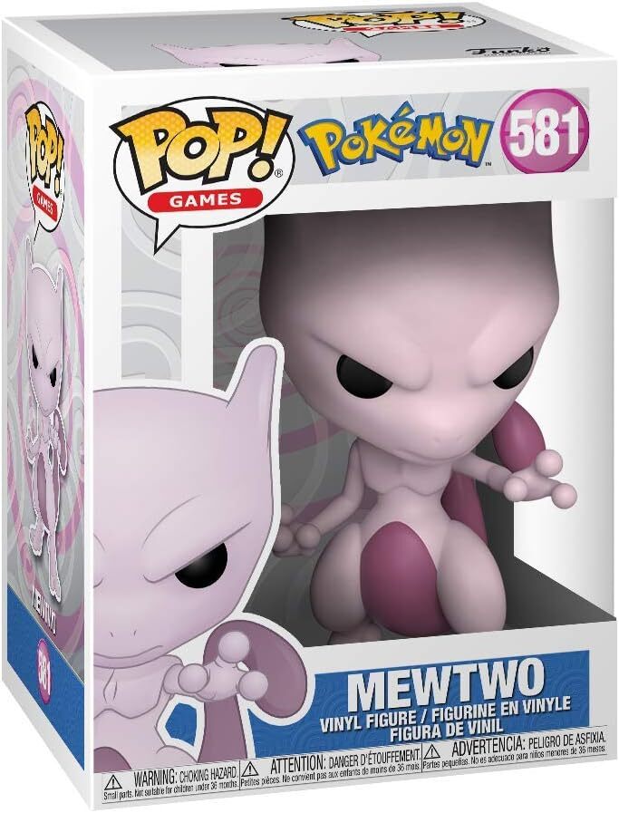 Thumbnail - Funko Pop Spiele Pokemon - Mewtwo Vinylfigur