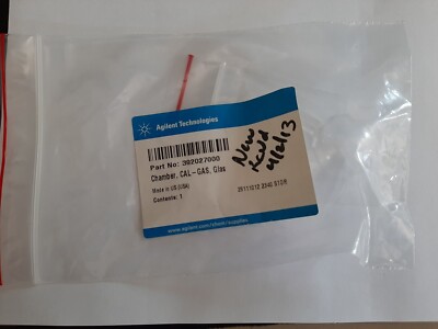AGILENT VARIAN 392027000 CALIBRATION CAL GAS CHAMBER GLASS 03-920270-00 - NEW!