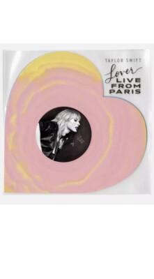 Taylor Swift - Lover Live From Paris Limited Heart Shaped Vinyl