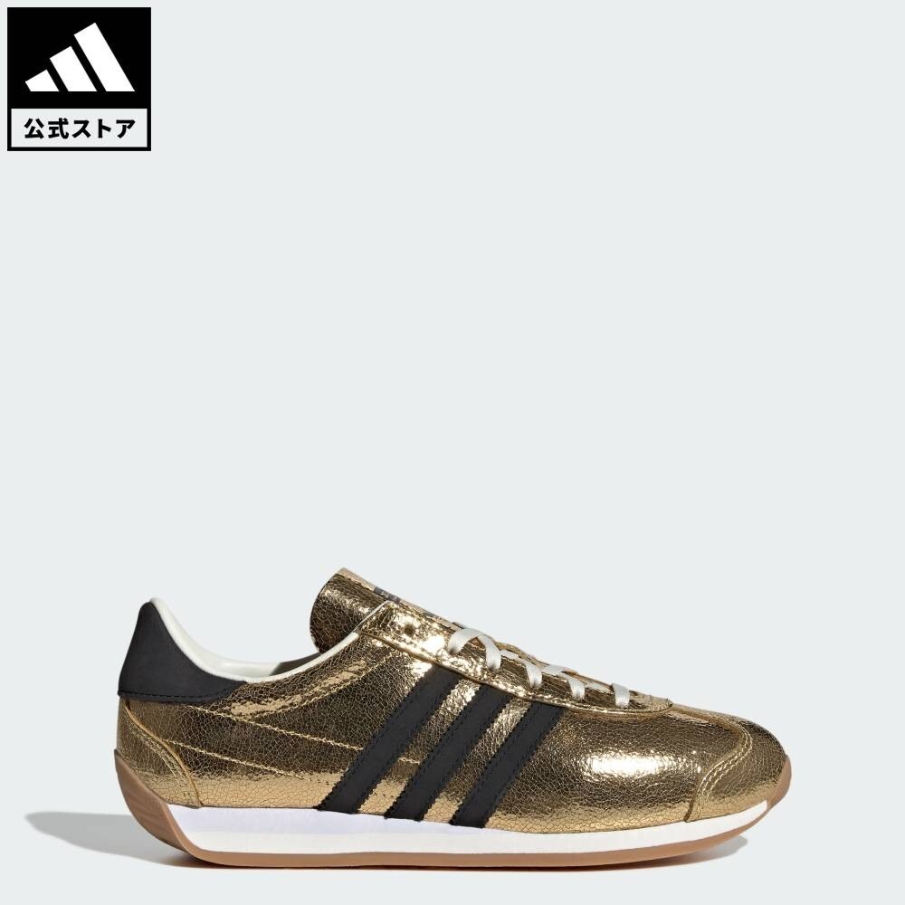 adidas Originals Country OG JQ5110 Gold Metallic/Core Black WMNS