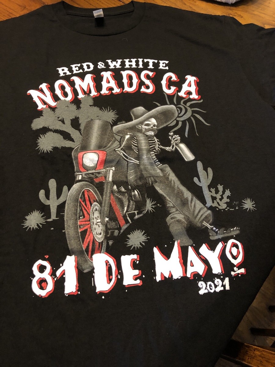 HELLS ANGELS NOMADS 81 コート 49 Hells Angels Nomads Spain Support 81 T-Shirt Winged Wheel