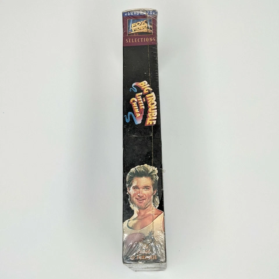 Rare Big Trouble in Little China John Carpenter VHS Factory SEALED Get Graded  - Image 3 of 4