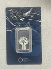 2022 Pamp Suisse Silver Lotus 10g 9999 Fine Bar in Assay Card